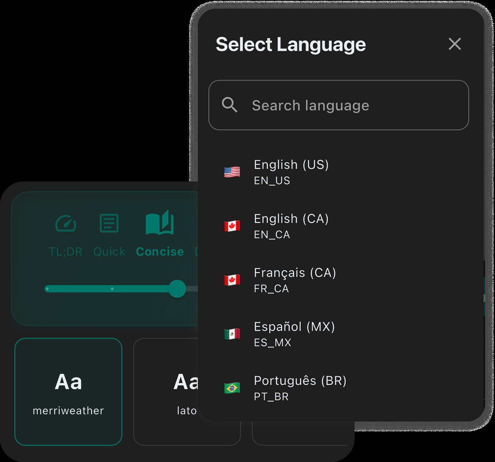 ReadFast AI summarizing Kindle and PDF content